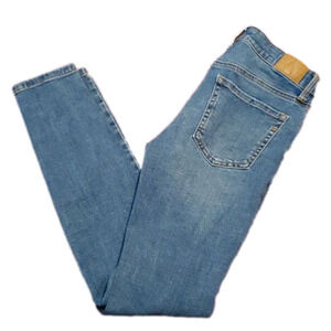 AERO Women's Distressed Denim High Rise Jegging Size 2